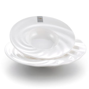 Custom White Hat Shape Melamine Caviar Bowl J221681GC