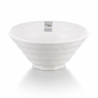 7.5 Inch Non Slip White Melamine Japanese Noodle Bowl J2314680GC