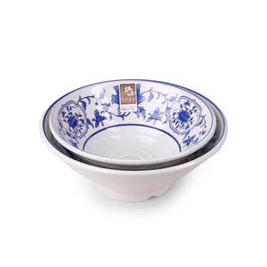 6 Inch Flower Design Melamine Round Bowls C0376LMD