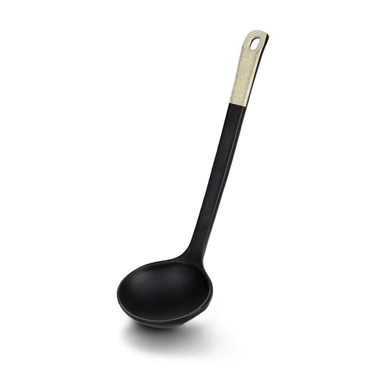 Kitchen Melamine Inc. WTS117 Spoon Long Handle 8' Black 24/432